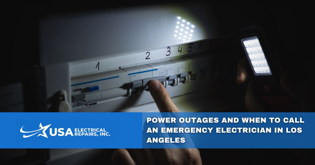 emergency electrician in los angeles
