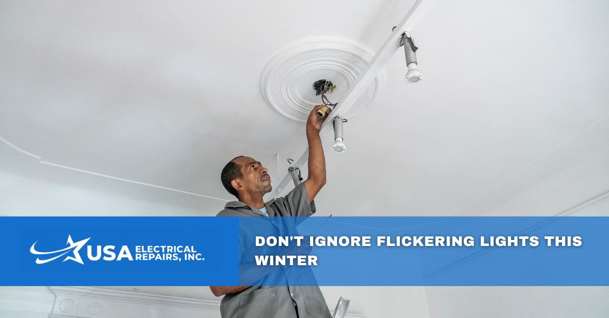 dont ignore flickering lights this winter