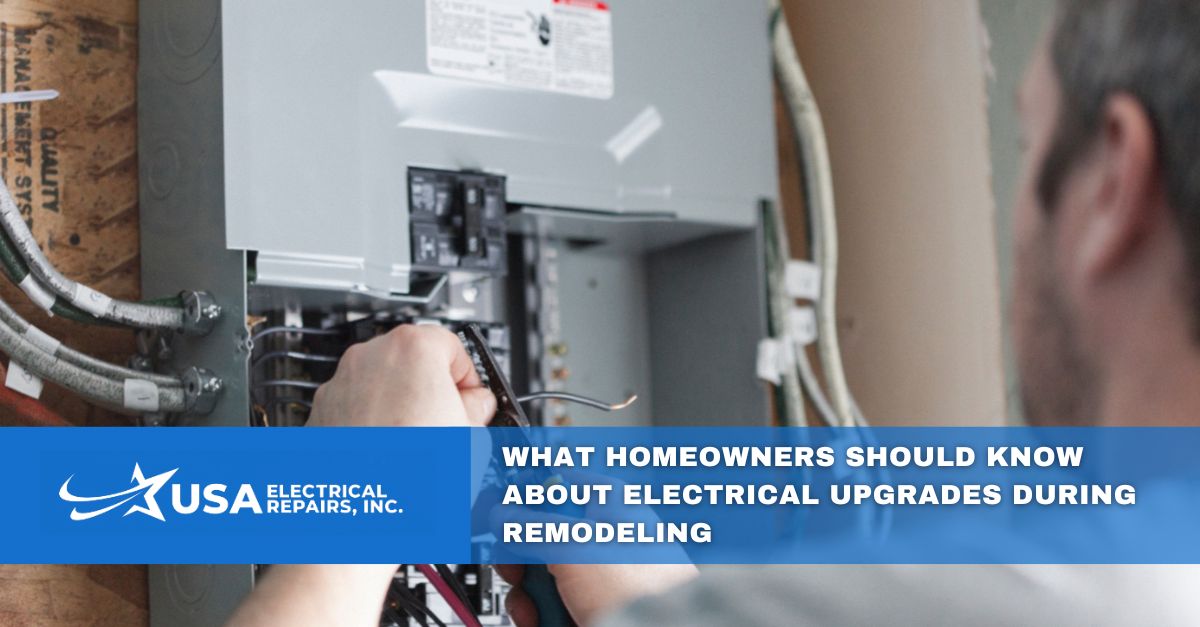 what homeowners should know about electrical upgrades during remodeling
